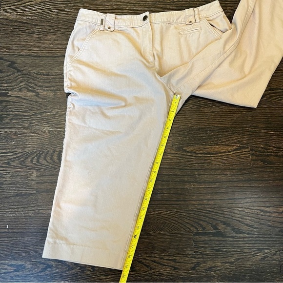 Women’s | Larry Levine Tan Capri Pants | Size 14 - Picture 8 of 8